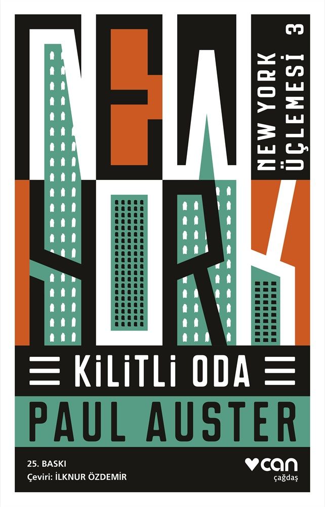 Kilitli Oda - New York Üçlemesi Serisi 3 - Can Yayınları Kitap