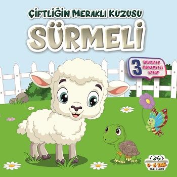 Çiftliğin Meraklı Kuzusu Sürmeli - Benim Canım Çiftliğim (Sıvama Cilt) – Ahmet Ş. Güllüoğlu – 0-6 Yaş Yayınları – kitap