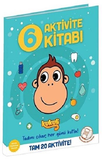 KUKULİ AKTİVİTE KİTABI - 6 – Serhat Akdeniz, Buket Kurt – Beta Kids – kitap kapağı