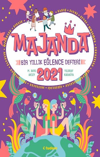 Majanda 2021 Bir Yıllık Eğlence Defteri – M. Banu Aksoy & Yıldıray Karakiya – Tudem Yayınları – kitap kapağı