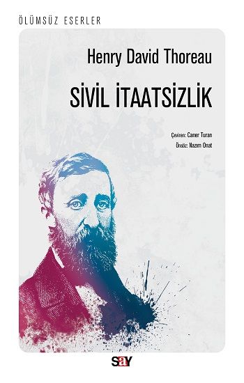 Sivil İtaatsizlik – Henry David Thoreau – Say Yayınları – kitap kapağı