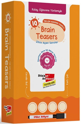 Brain Teasers - Zihin Açan Sorular - Dikkat Atölyesi Yayınları Kitap