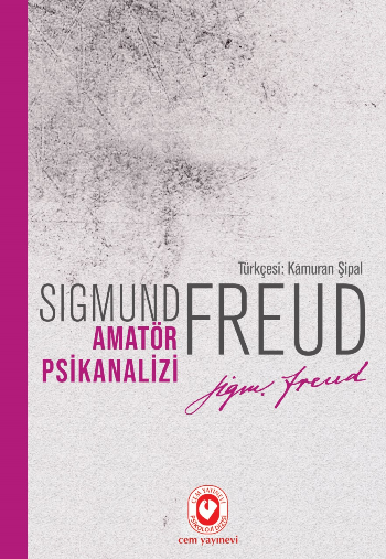 Amatör Psikanalizi – Sigmund Freud – Cem Yayınevi – kitap kapağı