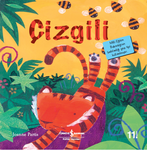 Çizgili El Yazısı Öğreniyorum – Joanne Partis – İş Bankası Kültür Yayınları – kitap kapağı