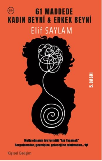 61 Maddede Kadın Beyni & Erkek Beyni – Elif Saylam – Platanus Publishing – kitap kapağı