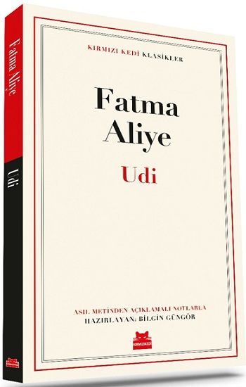 Udi – Fatma Aliye – Kırmızı Kedi Yayınevi – kitap kapağı