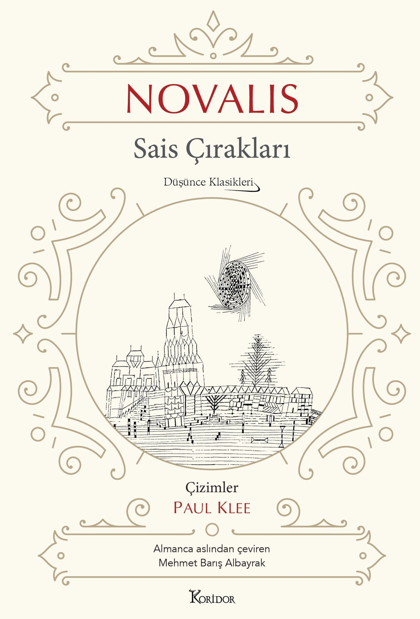 Sais Çırakları (Bez Ciltli) – Novalis – Koridor Yayıncılık – kitap kapağı