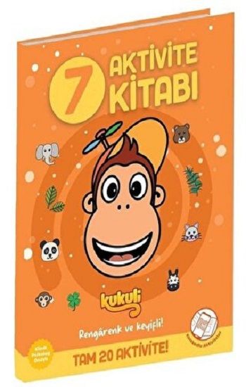 KUKULİ AKTİVİTE KİTABI - 7 – Serhat Akdeniz, Buket Kurt – Beta Kids – kitap kapağı