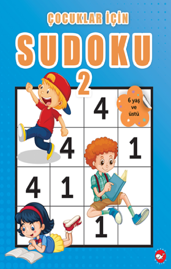 Çocuklar İçin Sudoku 2 – Ramazan Oktay – Beyaz Balina Yayınları – kitap kapağı