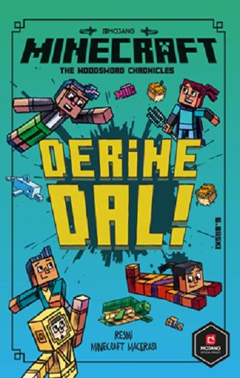 Minecraft - Derine Dal – Nick Eliopulos – X-Libris – kitap kapağı