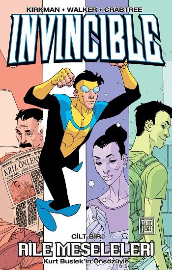 Aile Meseleleri - Invincible 1 – Robert Kirkman – Athica Yayınları – kitap kapağı