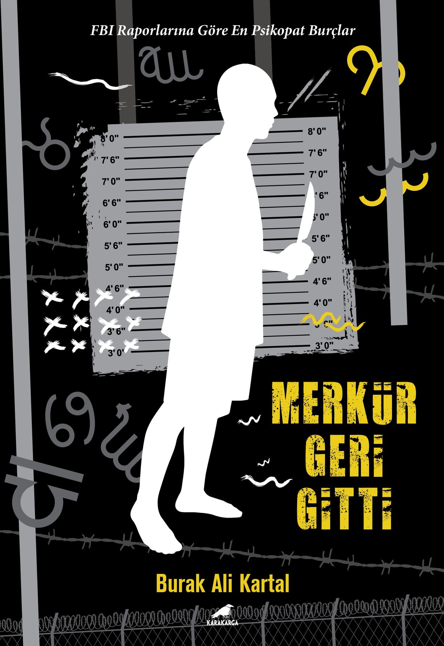 Merkür Geri Gitti – Burak Ali Kartal – Kara Karga Yayınları – kitap kapağı