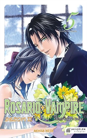 Rosario & Vampire Sezon 2 - Cilt 5 – Akihisa İkeda – Akıl Çelen Kitaplar – kitap kapağı