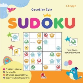 Çocuklar İçin Sudoku 3. Seviye - Peta Kitap Kitap