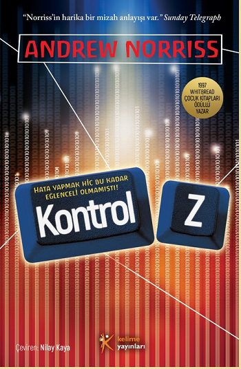 Kontrol Z – Andrew Norriss – Kelime Yayınları – kitap kapağı