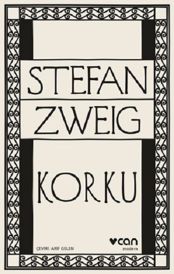 Korku – Stefan Zweig – Can Yayınları – kitap kapağı