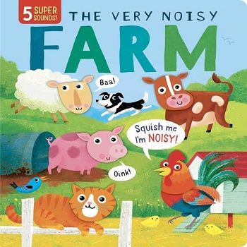 The Very Noisy Farm – Rosamund Lloyd – Little Tiger Press – kitap kapağı