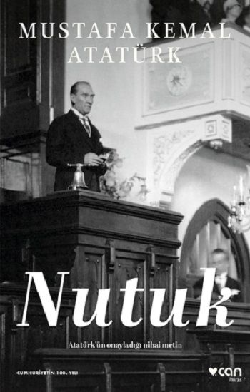 Nutuk – Mustafa Kemal Atatürk – Can Yayınları – kitap kapağı