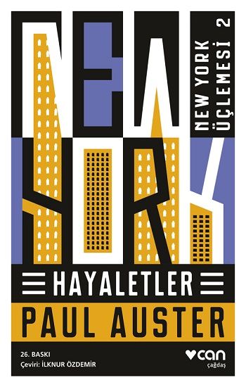 New York Üçlemesi Serisi 2 - Hayaletler - Can Yayınları Kitap