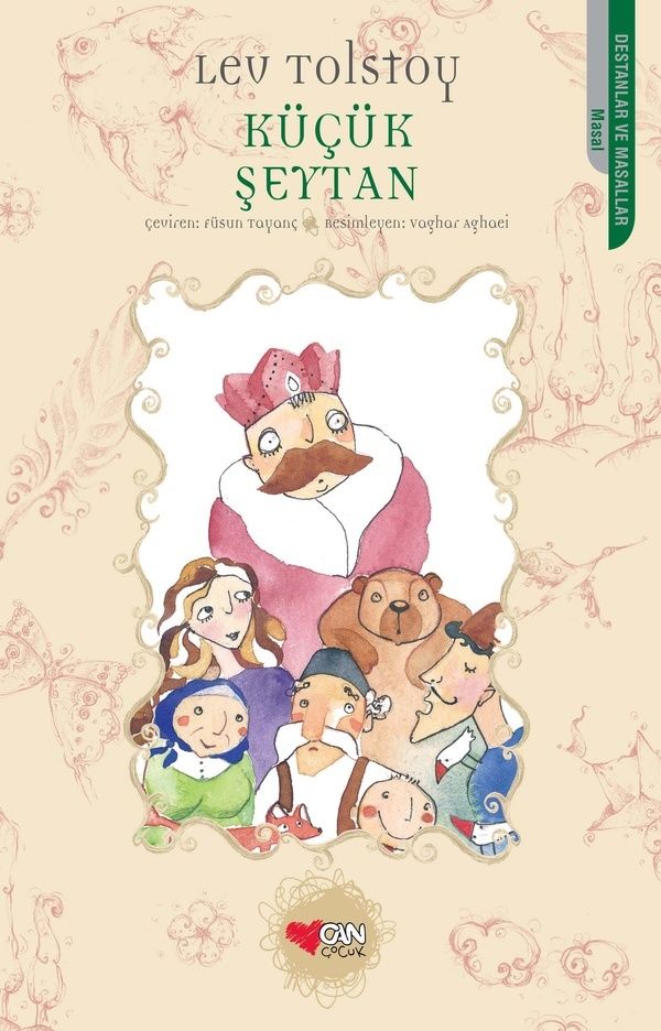 Küçük Şeytan – Lev Nikolayeviç Tolstoy – Can Çocuk Yayınları – kitap kapağı
