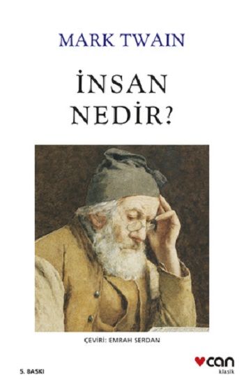 İnsan Nedir? – Mark Twain – Can Yayınları – kitap kapağı