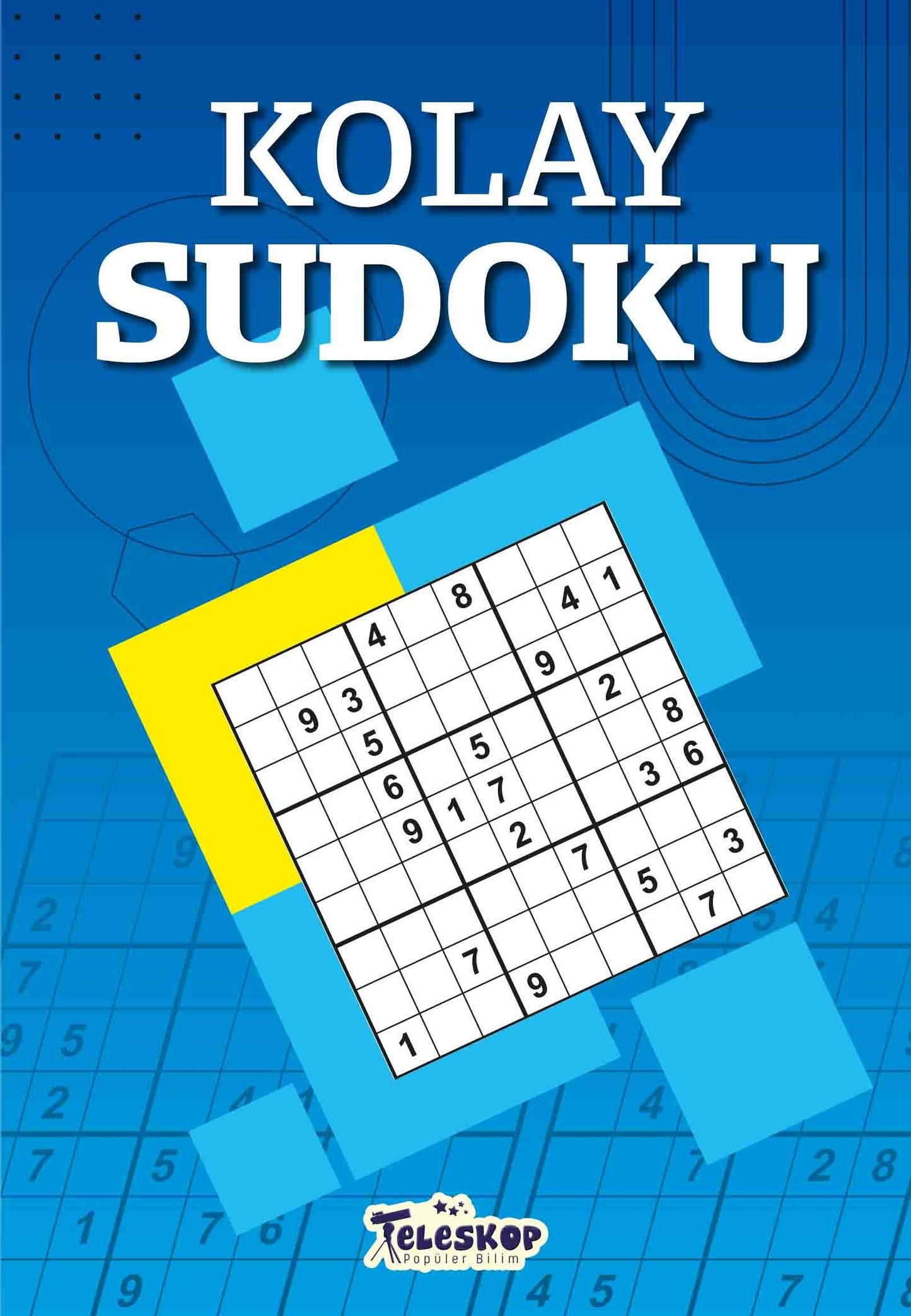 Kolay Sudoku – Hakan Kayar – Teleskop Popüler Bilim – kitap kapağı