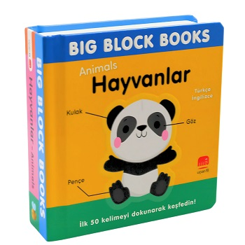Big Block Books Hayvanlar (Animal) - Uçan Fil Yayınları Kitap