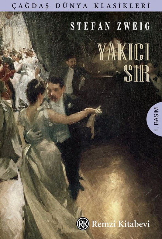 Yakıcı Sır – Stefan Zweig – Remzi Kitabevi – kitap kapağı
