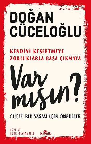 Var Mısın ? – Doğan Cüceloğlu – Kronik Kitap – kitap kapağı