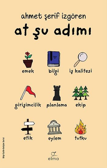 At Şu Adımı – Ahmet Şerif İzgören – Elma Yayınevi – kitap kapağı