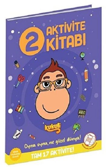 KUKULİ AKTİVİTE KİTABI - 2 – Serhat Akdeniz, Buket Kurt – Beta Kids – kitap kapağı