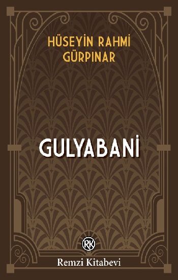 Gulyabani – Hüseyin Rahmi Gürpınar – Remzi Kitabevi – kitap kapağı