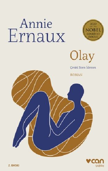 Olay – Annie Ernaux – Can Yayınları – kitap kapağı