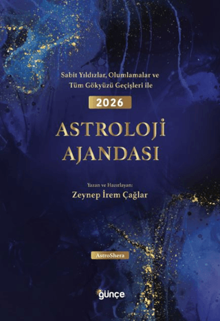 2026 Astroloji Ajandası - Günçe Yayınları Kitap