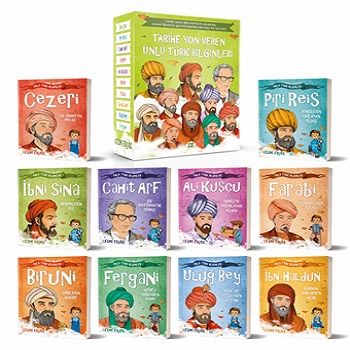 Tarihe Yön Veren Ünlü Türk Bilginleri Serisi (Kutulu 10 Kitap Takım) - Dokuz Yayınları Kitap