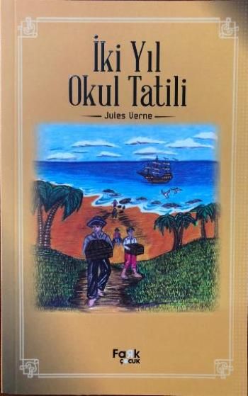 İki Yıl Okul Tatili – Jules Verne – Fark Yayınları – kitap kapağı