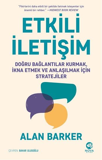 Etkili İletişim – Alan Barker – Nova Kitap – kitap kapağı
