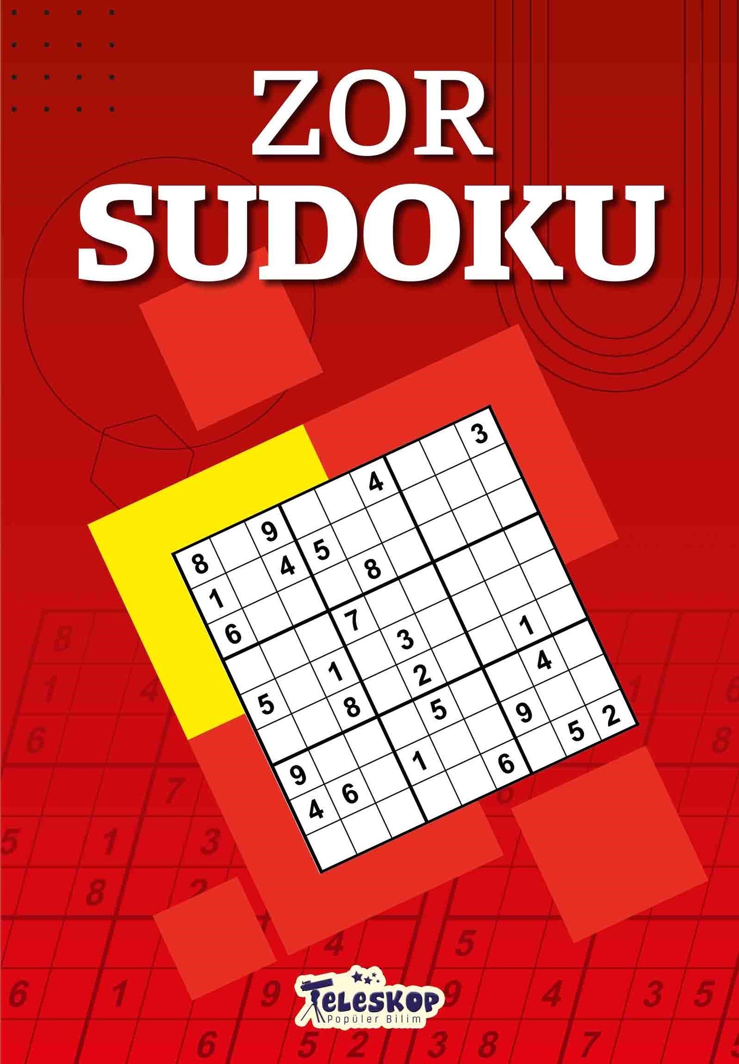 Zor Sudoku – Hakan Kayar – Teleskop Popüler Bilim – kitap kapağı