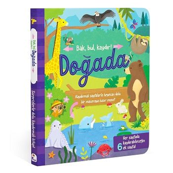 Bak, Bul, Kaydır - Doğada (Ciltli) - İndigo Çocuk Kitap