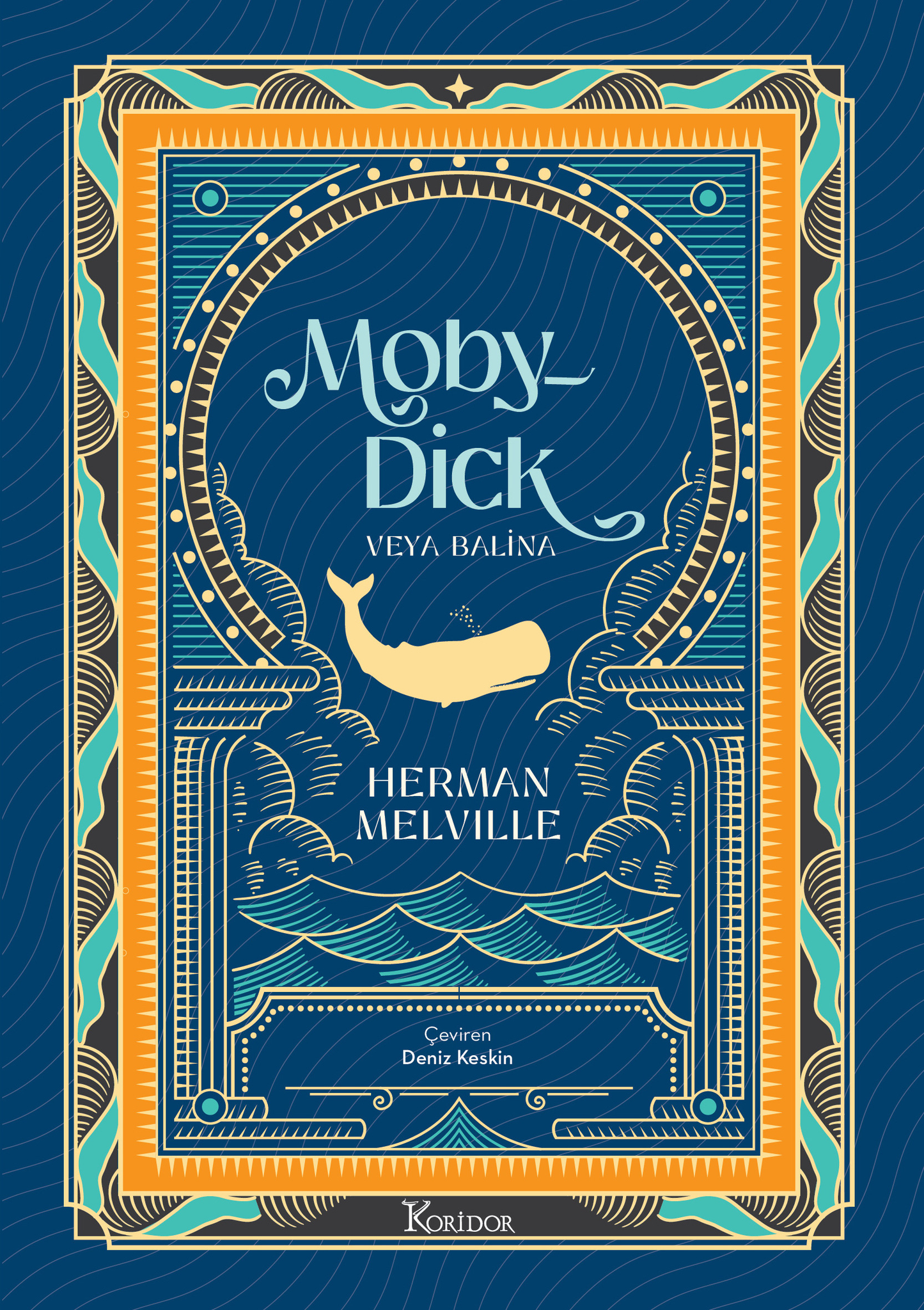 Moby-Dick (Bez Ciltli) - Koridor Yayıncılık Kitap