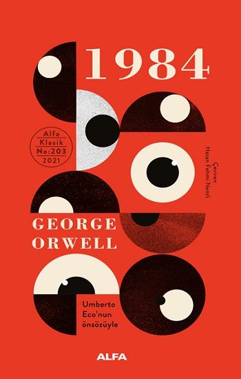 1984 – George Orwell – Alfa Yayınları – kitap kapağı