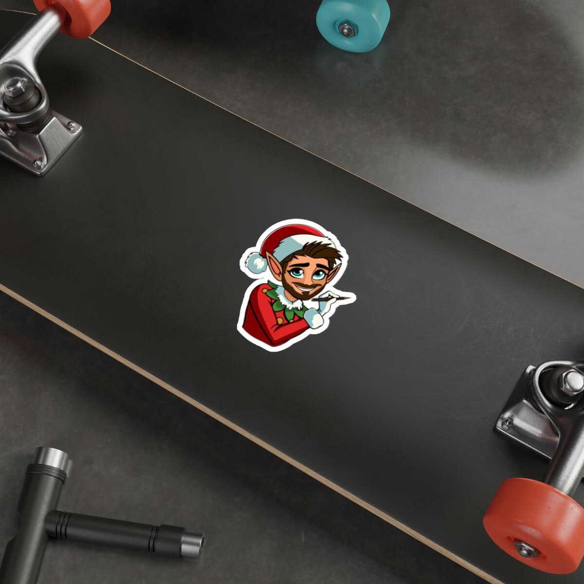 Waterproof Charming Christmas Elf Sticker - mezetto KEOLIX KEOLIX