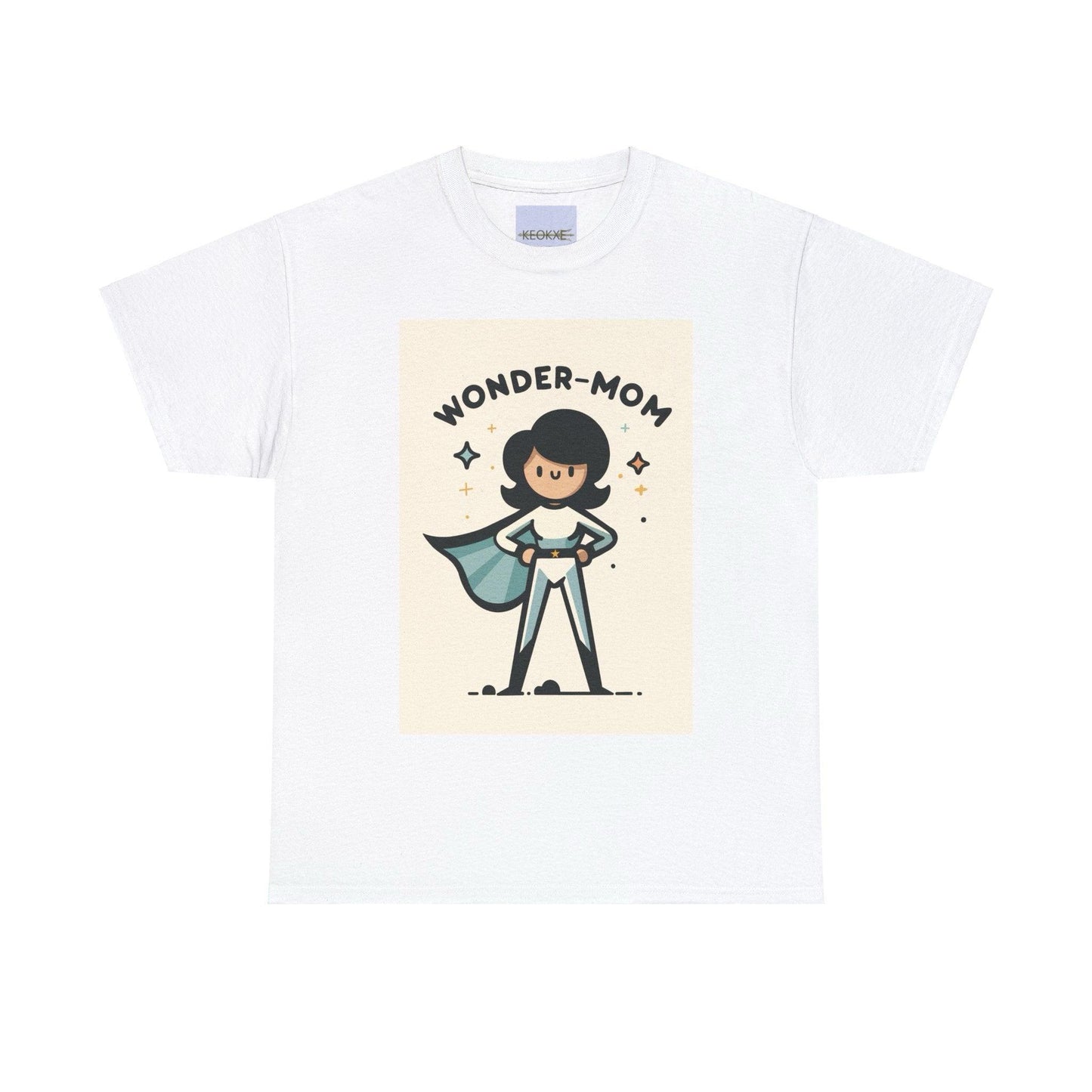 Wonder Mom T-Shirt | Superhero Mother Graphic Tee - mezetto KEOLIX KEOLIX