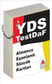 YDS TestDaf Almanca Eşanlamlı Sözcük Kartları - mezetto