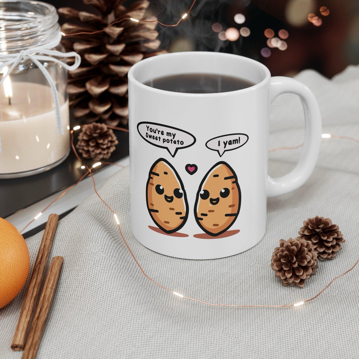 You’re My Sweet Potato – Cute 11 oz Couple Mug - mezetto KEOLIX KEOLIX