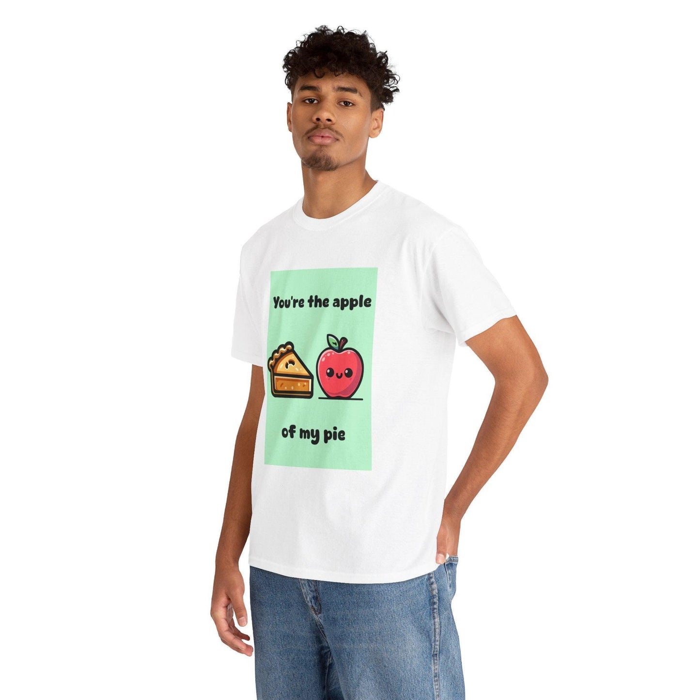 You're the Apple of My Pie T-Shirt | Cute Food Pun Tee - mezetto KEOLIX KEOLIX