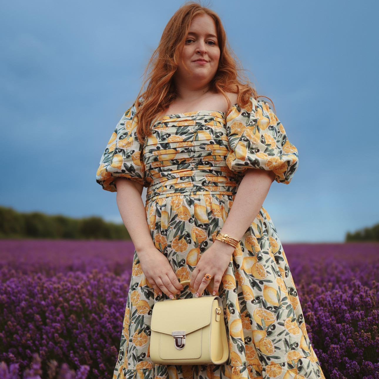 Handmade Leather Sugarcube Handbag - Primrose Yellow-2