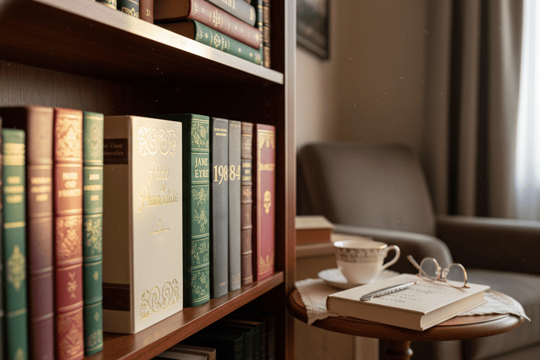 İngiliz Klasikleri koleksiyonu - Jane Eyre, Hamlet, Hayvan Çiftliği, Emma ve diğer zamansız eserler. Avrupa, UK, ABD, Kanada, Avustralya'ya gönderim.