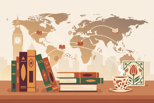 Londra merkezli Türkçe kitap mağazası Mezetto'nun marka hikâyesi - diaspora okurları için niş Türkçe kitap kürasyonu, USDC ödeme ve dünya çapında Türkçe kitap erişimi