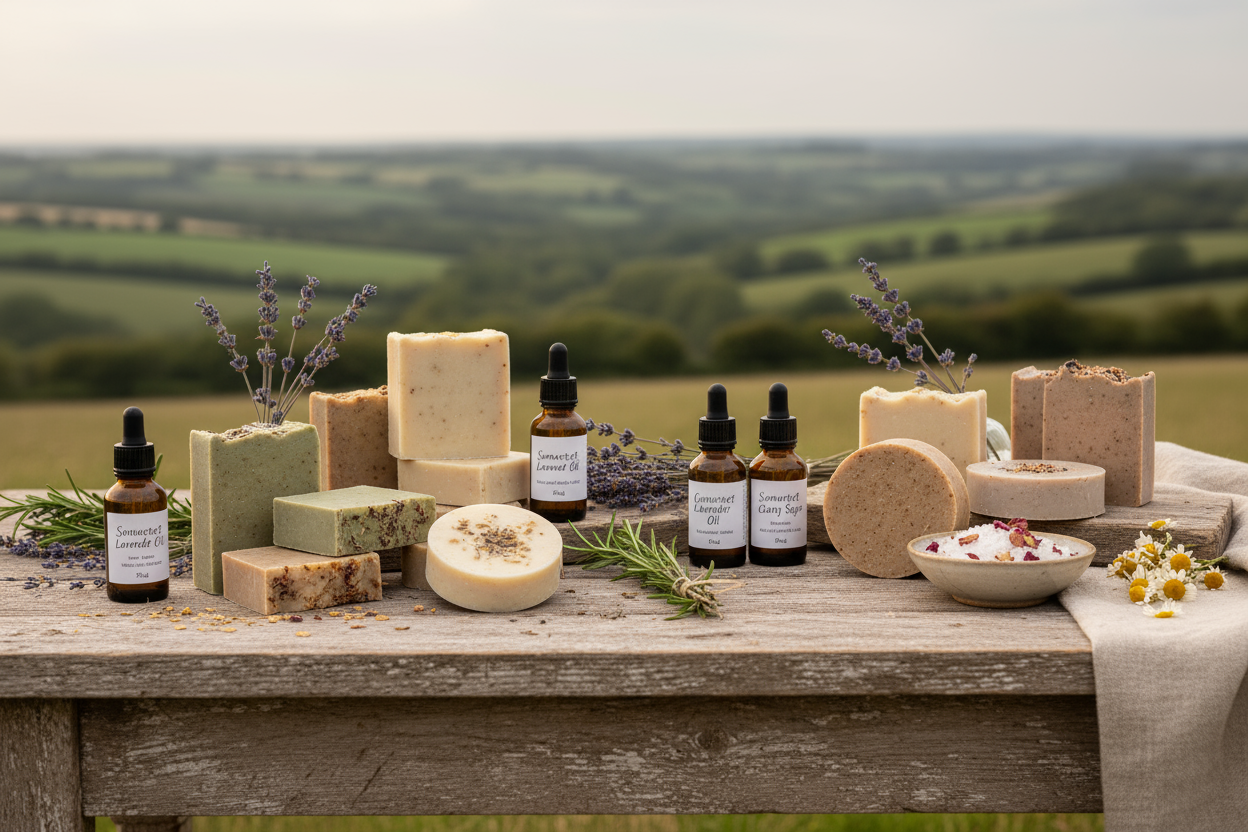 Somerset Natural Soaps - Award-winning handcrafted luxury soaps made in Somerset countryside with sustainable palm oil